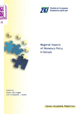 海外直订Regional Aspects of Monetary Policy in Europe 欧洲货币政策的区域层面