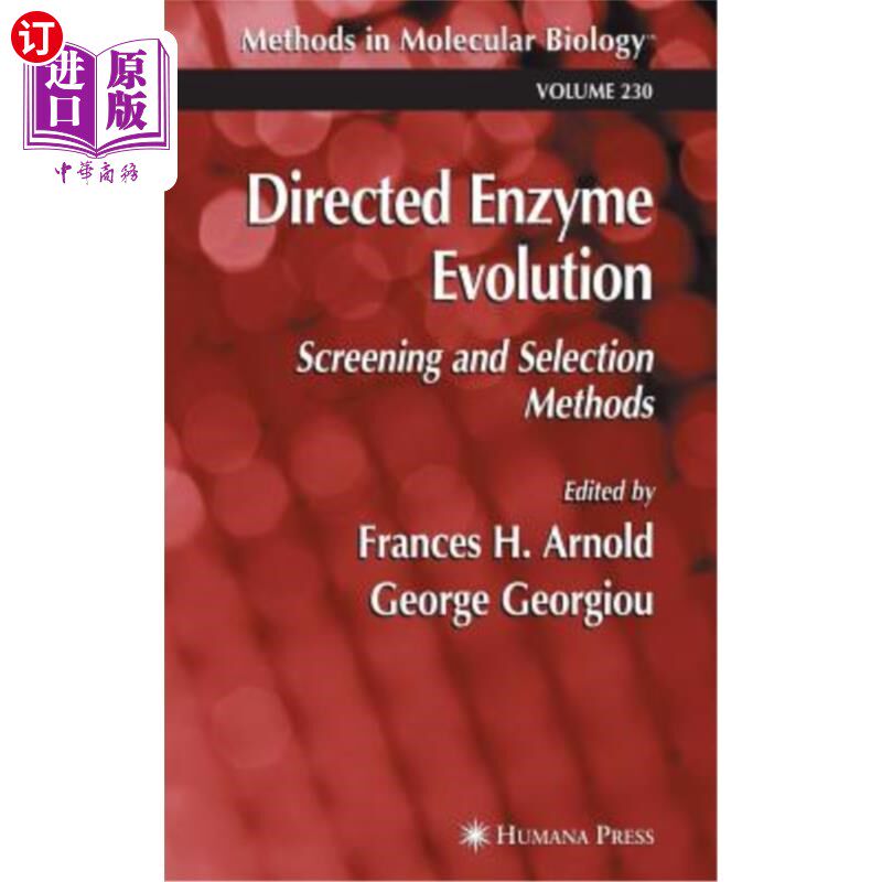 海外直订医药图书Directed Enzyme Evolution: Screening and Selection Methods 定向酶进化：筛选和选择方法