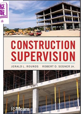 现货 建设监理 Construction Supervision Jerald Rounds  英文原版 Jerald Rounds 【中商原版】Wiley