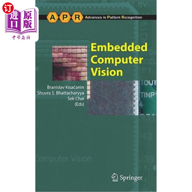 海外直订Embedded Computer Vision嵌入式计算机视觉