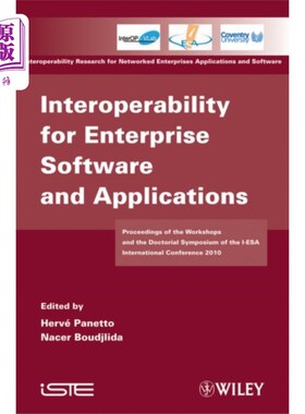 海外直订Interoperability for Enterprise Software and App... 企业软件和应用程序的互操作性