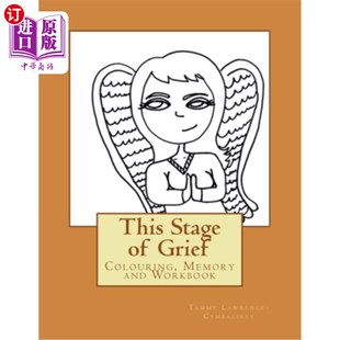 and 记忆和工作手册 这一阶段：色彩 悲伤 Workbook Memory Colouring Grief Stage 海外直订This