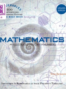 海外直订Mathematics: An Illustrated History of Numbers (100 Ponderables) Revised and Upd 数学：数字的图解历史（100
