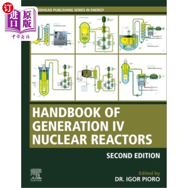 海外直订Handbook of Generation IV Nuclear Reactors: A Guidebook 第四代核反应堆手册:指南