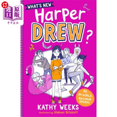 海外直订What's New, Harper Drew? 有什么新鲜事吗，哈珀·德鲁?