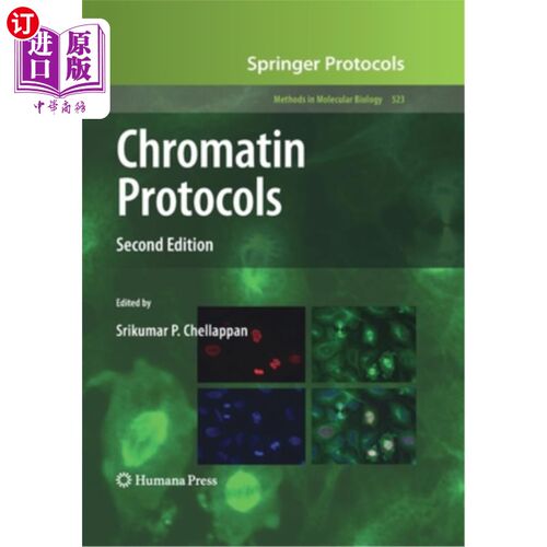 海外直订Chromatin Protocols 染色质的协议