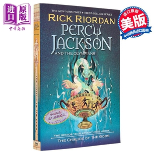 雷克 Percy Chalice The 波西 the Riordan 莱尔顿 Rick Jackson 英文原版 Gods 中商原版 杰克逊与诸神之杯