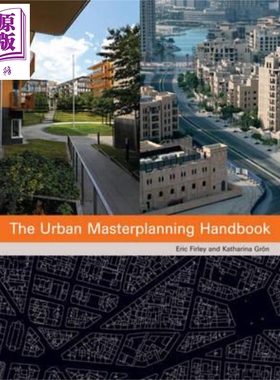 现货 城市总体规划手册 The Urban Masterplanning Handbook 英文原版 Eric Firley wiley 【中商原版】