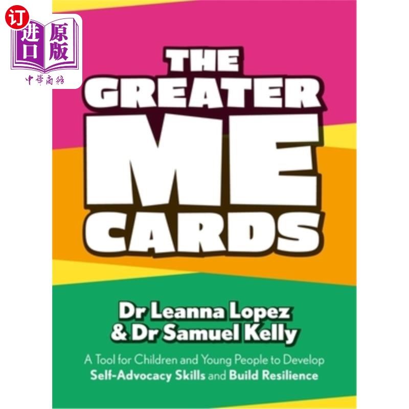 海外直订医药图书The Greater Me Cards: A Tool for Children and Young People to Develop Self-Advoc 大我卡：儿童和年轻