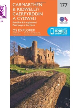 海外直订Carmarthen and Kidwelly 卡马森和基德韦利