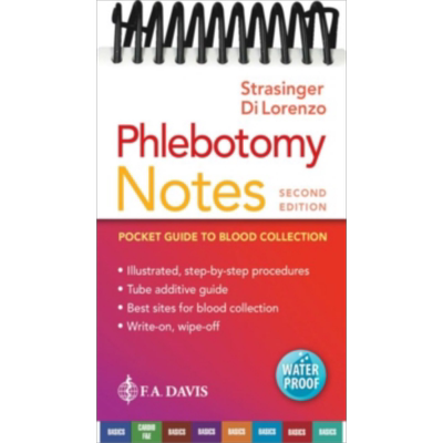 现货 Phlebotomy Notes F A Davis 英文原版 静脉切开术手册【中商原版】