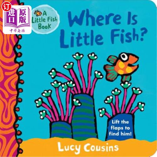 海外直订Where Is Little Fish? 小鱼在哪里？