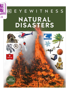 Eyewitness系列 自然灾难百科 英文原版 Natural Disaster Discover the Awesome Power of Nature Dk【中商原版】