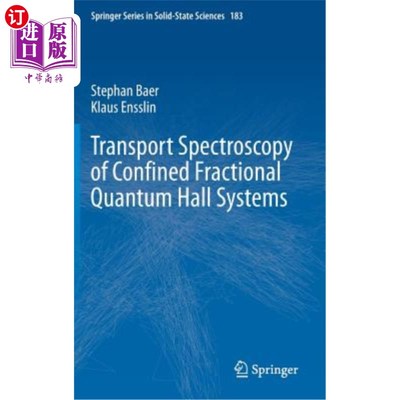 海外直订Transport Spectroscopy of Confined Fractional Quantum Hall Systems 受限分数量子霍尔系统的输运光谱
