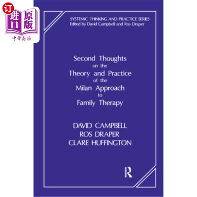海外直订医药图书Second Thoughts on the Theory and Practice of the Milan Approach to Family Thera 米兰家庭治疗法的理