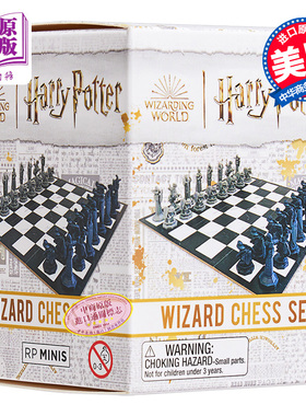 预售 哈利波特 国际象棋 巫师棋 Harry Potter Wizard Chess Set 英文原版 Donald Lemke 魔法世界同款 魔法棋盘【中商原版】