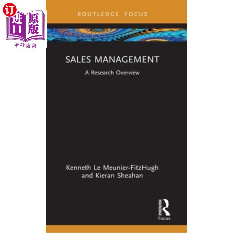 海外直订Sales Management: A Research Overview 销售管理:研究综述