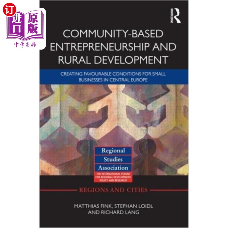 海外直订Community-based Entrepreneurship and Rural Devel... 社区创业与农村发展