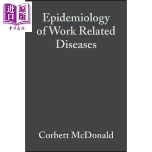 中商原版 Epidemiology 工作相关疾病 Wiley Work 英文原版 Related 流行病学 现货 Disea 第2版