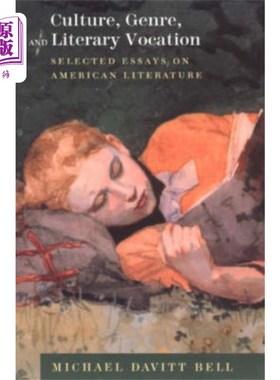 海外直订Culture, Genre, and Literary Vocation 文化、体裁和文学职业