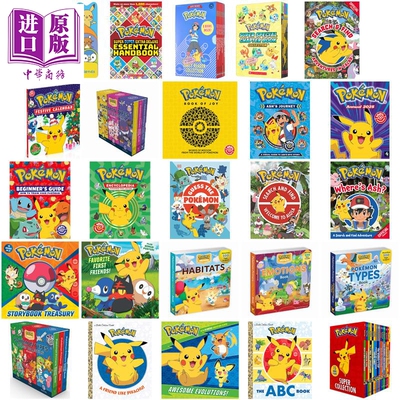 英文原版进口童书Pokemon