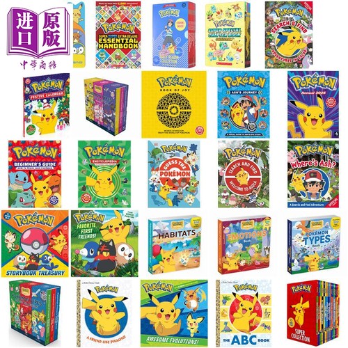 英文原版进口童书Pokemon