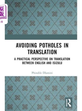 海外直订Avoiding Potholes in Translation 避免翻译中的坑洼