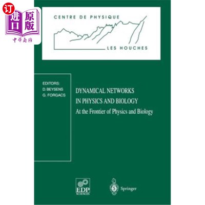 海外直订医药图书Dynamical Networks in Physics and Biology: At the Frontier of Physics and Biolog 物理学和生物学中的