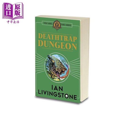 战斗幻想 死亡地牢 Fighting Fantasy Deathtrap Dungeon 英文原版 Ian Livingstone 游戏古墓丽影创作【中商原版】