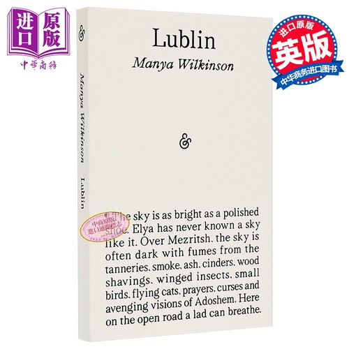 卢布林 2025年霍桑顿文学奖 Lublin 英文原版 Manya Wilkinson 温盖特文学奖  2025年皇家文学学会安可奖【中商原版】