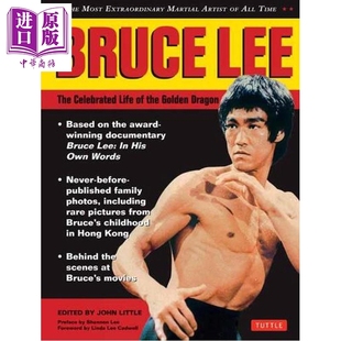 预售 Celebrated Dragon Life 功夫明星传记 Lee 中商原? John Littl 传奇人生 Bruce The Golden the 英文原版 金龙 李小龙