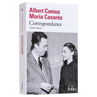 【法文版】诺贝尔文学奖得主1957年 加缪情书集 加缪与女友玛丽亚的情书 1944-1959 法语原版 Correspondance Albert Camus