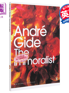 纪德 背德者 英文原版 The Immoralist Andre Gide【中商原版】