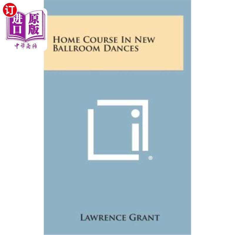 海外直订Home Course in New Ballroom Dances 新舞厅舞蹈的家庭课程