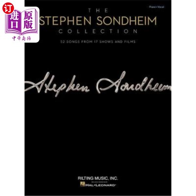 海外直订The Stephen Sondheim Collection: 52 Songs from 17 Shows and Films Arranged for V 斯蒂芬·桑德海姆收藏:来自17