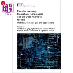 海外直訂Machine 區塊鏈技術和物聯 Metho Big Technologies 機器學習 Analytics Blockchain for Iots Data Learning and