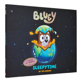 小蓝狗布鲁伊 睡觉时刻 Bluey Sleepytime 宾果 Bingo 英文原版 儿童卡通动画绘本 故事图画书精装进口儿童读物 4-8岁【中商?