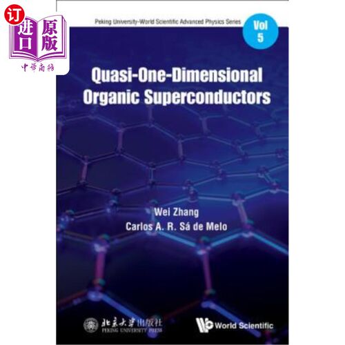 海外直订Quasi-One-Dimensional Organic Superconductors 准一维有机超导体