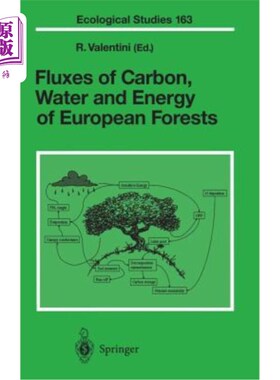 海外直订Fluxes of Carbon, Water and Energy of European Forests 欧洲森林的碳、水和能量通量