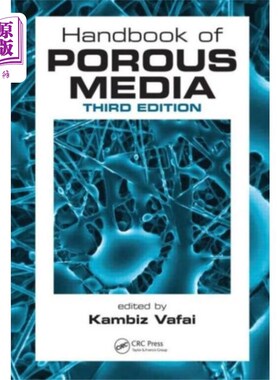 海外直订Handbook of Porous Media 多孔介质手册