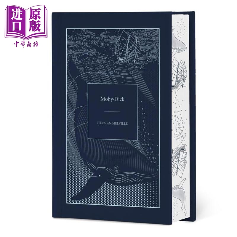 预售 白鲸 Signature布面精装版 Moby Dick 英文原版 Herman Melville  世界经典名著 赫尔曼 梅尔维尔【中商原版】图片