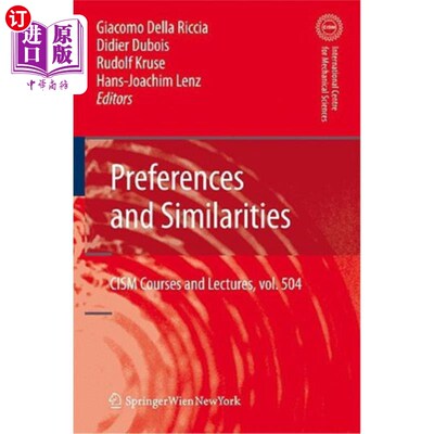 海外直订Preferences and Similarities 喜好和相似之处