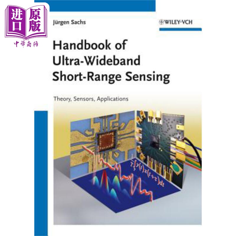 现货 超宽带短距离传感手册 理论 传感器 应用 Handbook Of Ultra 英文原版 Jürgen Sachs 中商原版
