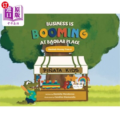 海外直订Business is Booming at Baobab Place 猴面包树店生意兴隆