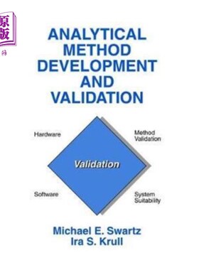 海外直订Analytical Method Development and Validation 分析方法开发与验证