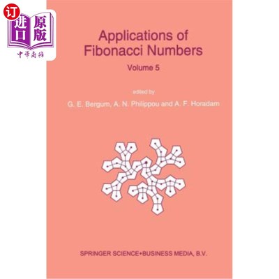 海外直订Applications of Fibonacci Numbers: Proceedings of 'The Fifth International Confe 斐波那契数的应用：第五届斐
