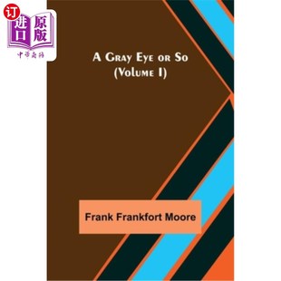 Eye 第一卷 眼睛 一只灰色 Volume Gray 海外直订A