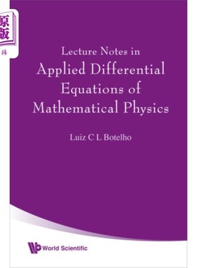 海外直订Lecture Notes In Applied Differential Equations ... 数学物理应用微分方程课堂讲稿