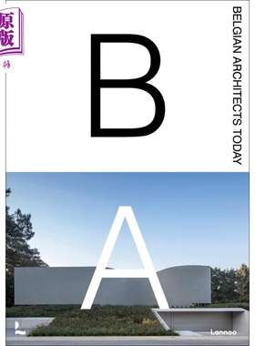 Belgian Architects Today 进口艺术 今日比利时建筑师【中商原版】