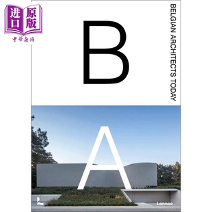 Architects 中商原版 Today 今日比利时建筑师 进口艺术 Belgian